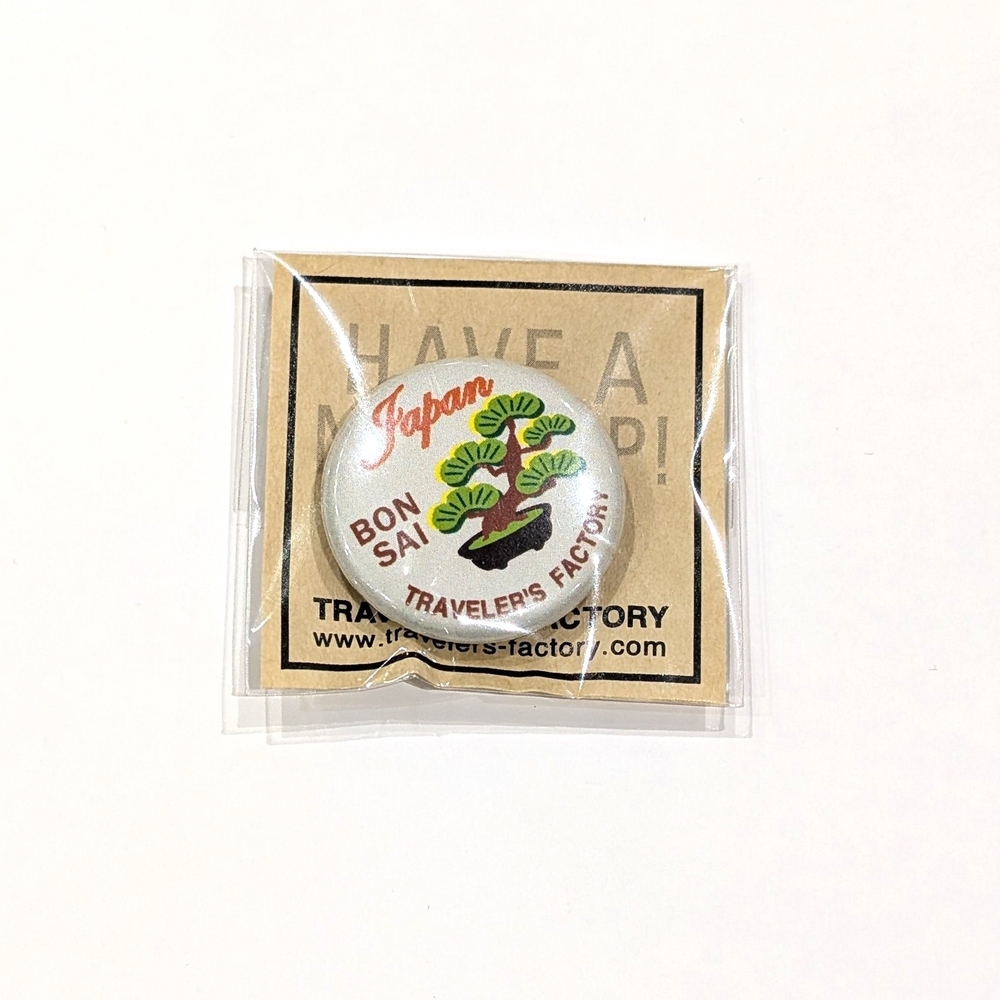 *Exclusive* Traveler's Factory 'Bonsai' Tin Badge Charm